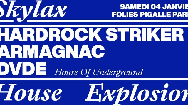 Skylax Underground w/ Hardrock Striker, Armagnac & DVDE