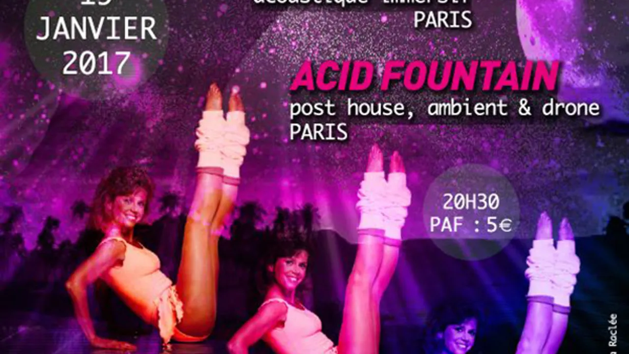 howdoyoudance + Adrien Kanter + Acid Fountain