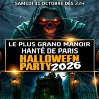 LE PLUS GRAND MANOIR HANTÉ HALLOWEEN PARIS 2026