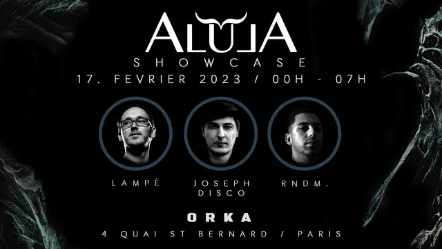 ORKA mit ALULA : LAMPE / JOSEPH DISCO / RNDM.