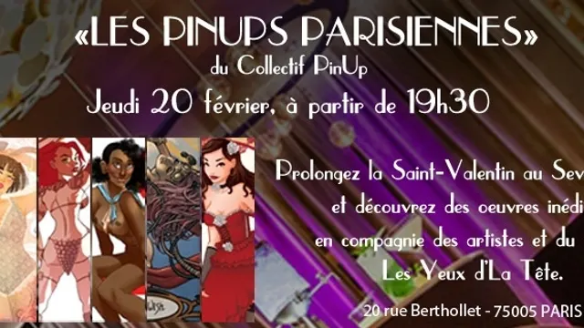 Vernissage exposition Les Pin-Up Parisiennes