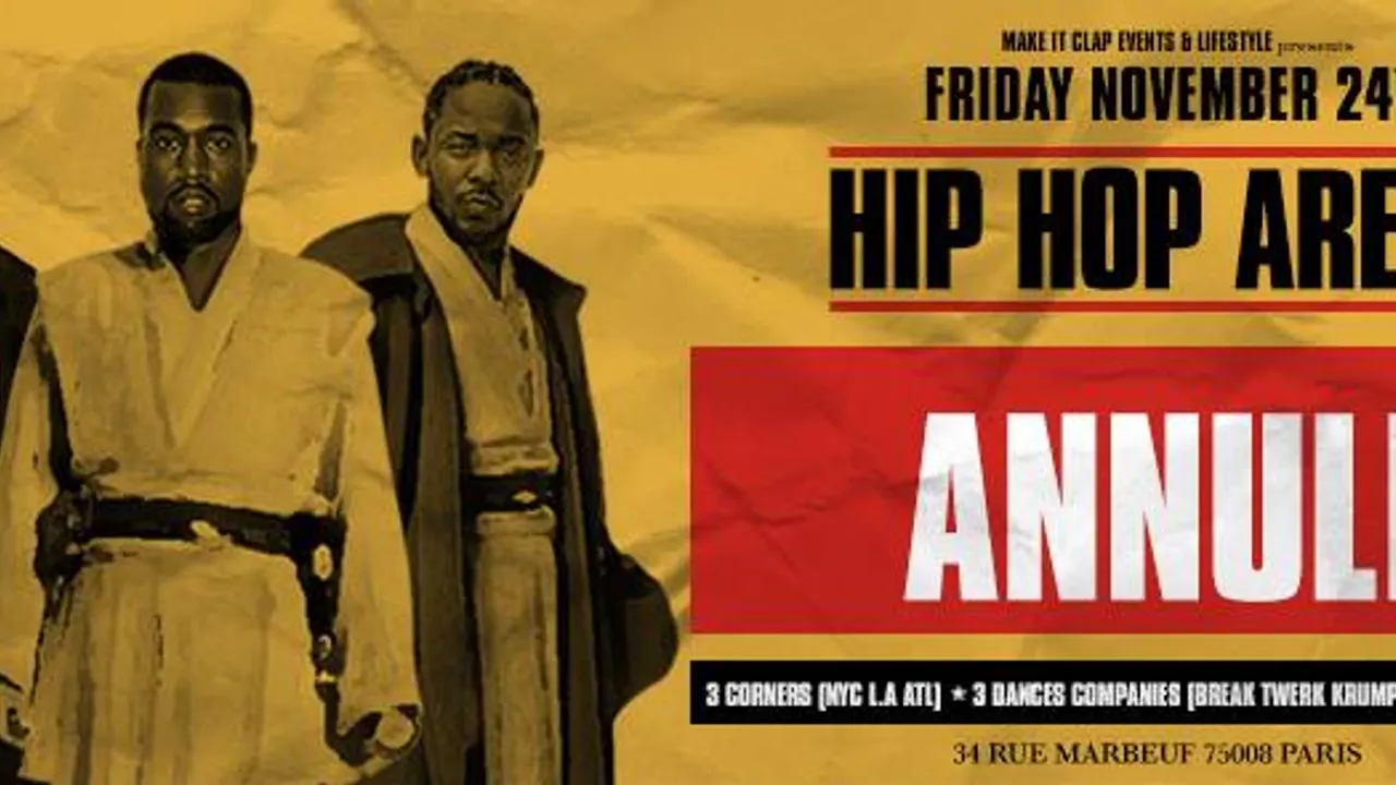 ANNULATION - Hip Hop Arena Party x Best Dj's x Powerfull Show
