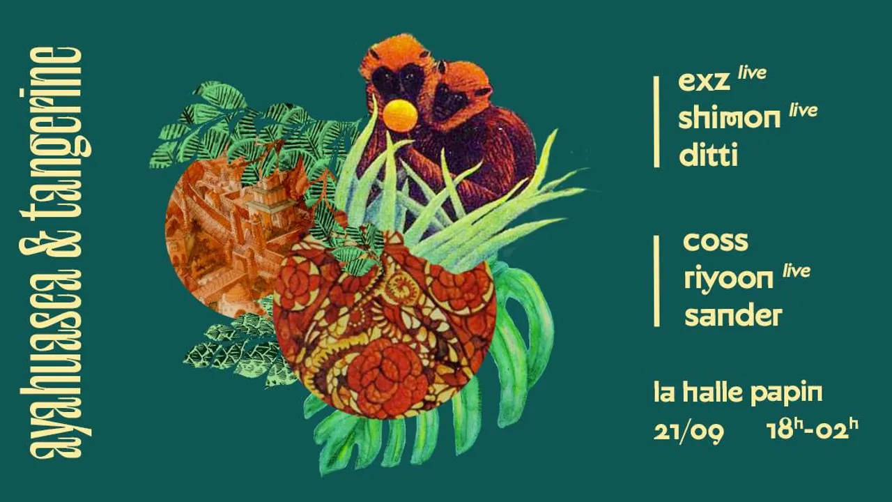 Tayahuasquerine à la Halle Papin