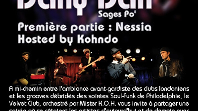 Le Velvet Club & Kohndo Invitent Dany Dan