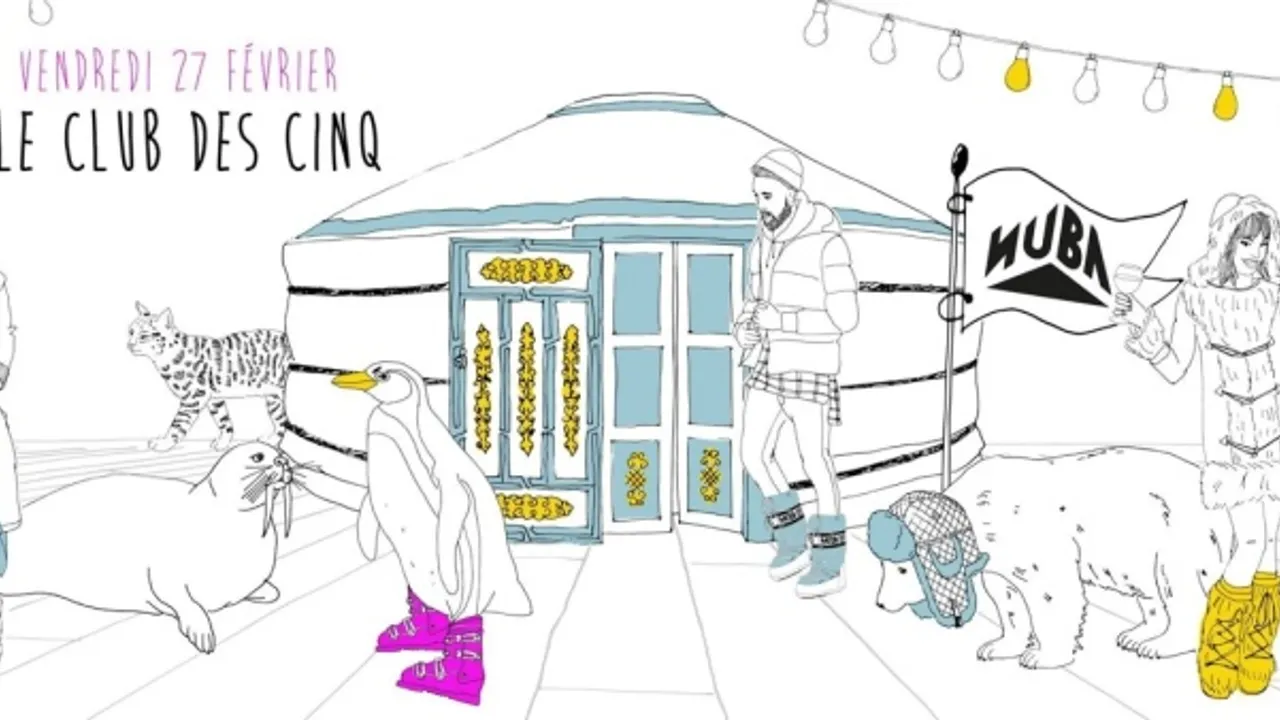 LE CLUB DES 5 / Rooftop Winter Party