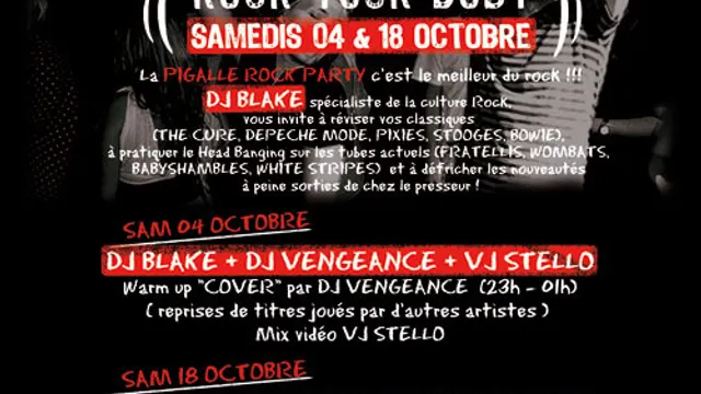 PIGALLE ROCK PARTY