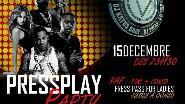 PRESS PLAY PARTY
