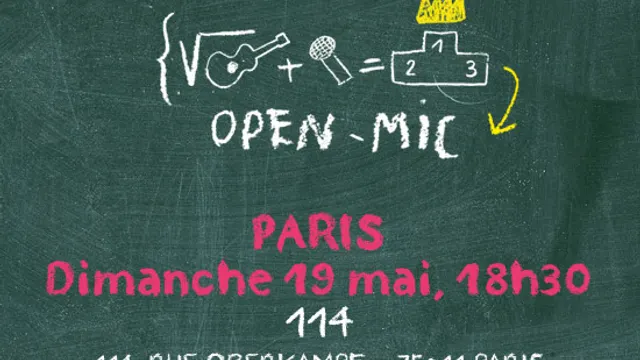 OPEN-MIC Sosh aime les Inrocks lab au 114