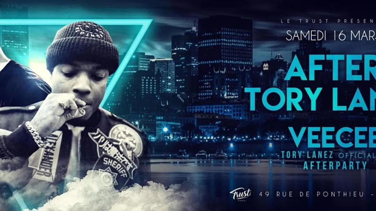 AFTER SHOW EXCEPTIONNEL TORY LANEZ au TRUST (CHAMPS ELYSEES)