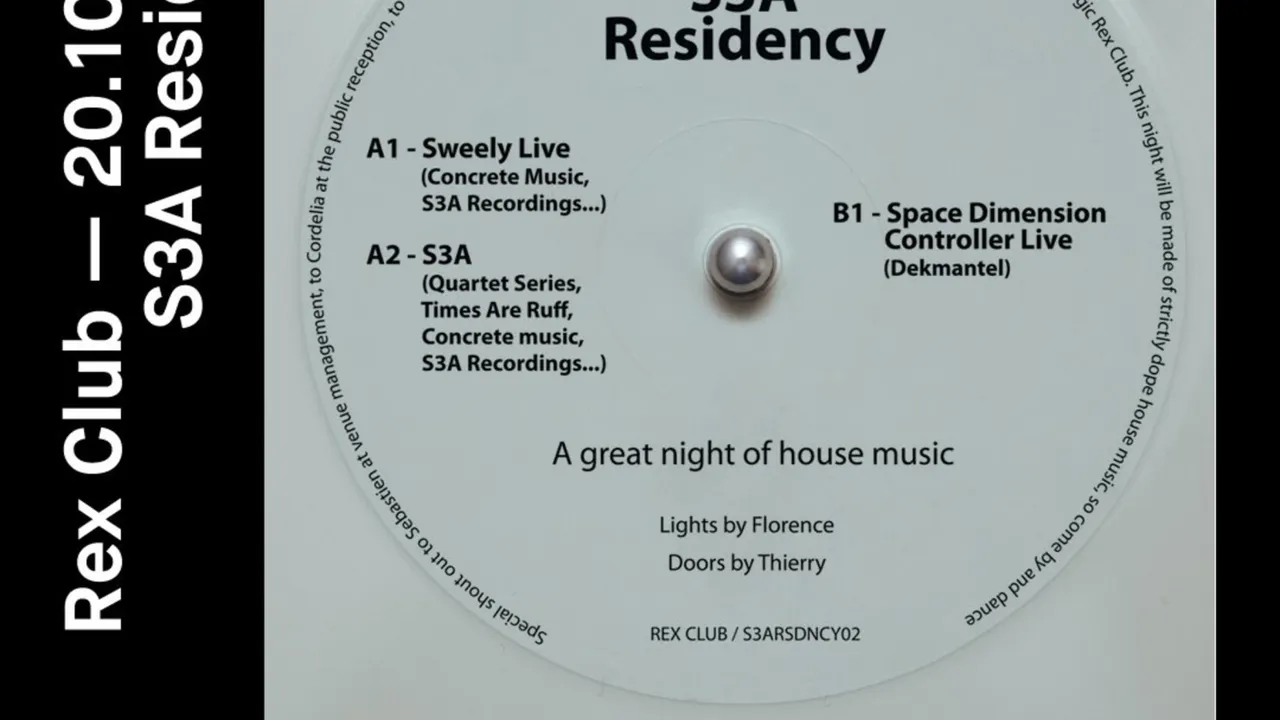 S3A Residency: Space Dimension Controller Live, Sweely Live, S3A