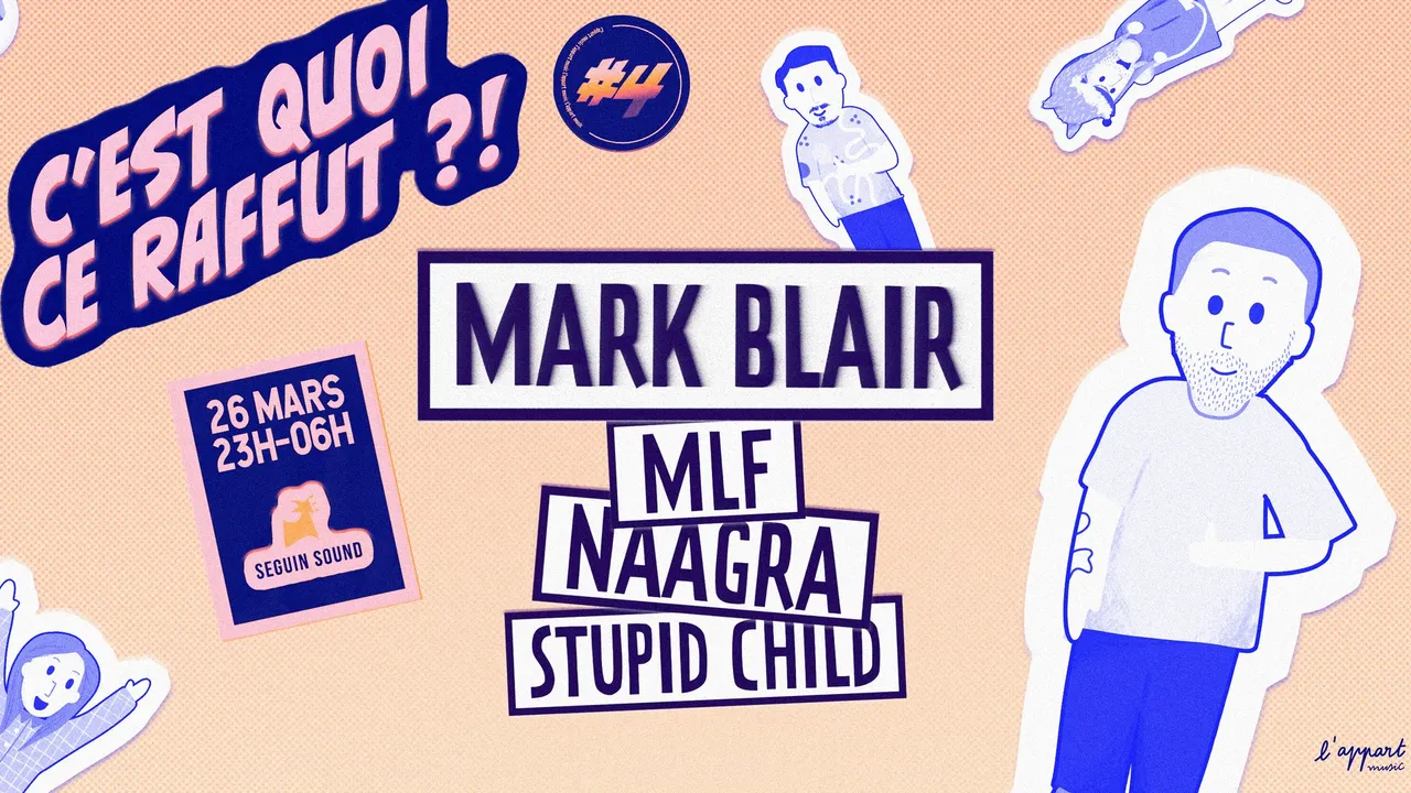 C'est quoi ce raffut ?! #4 ‎• Mark Blair