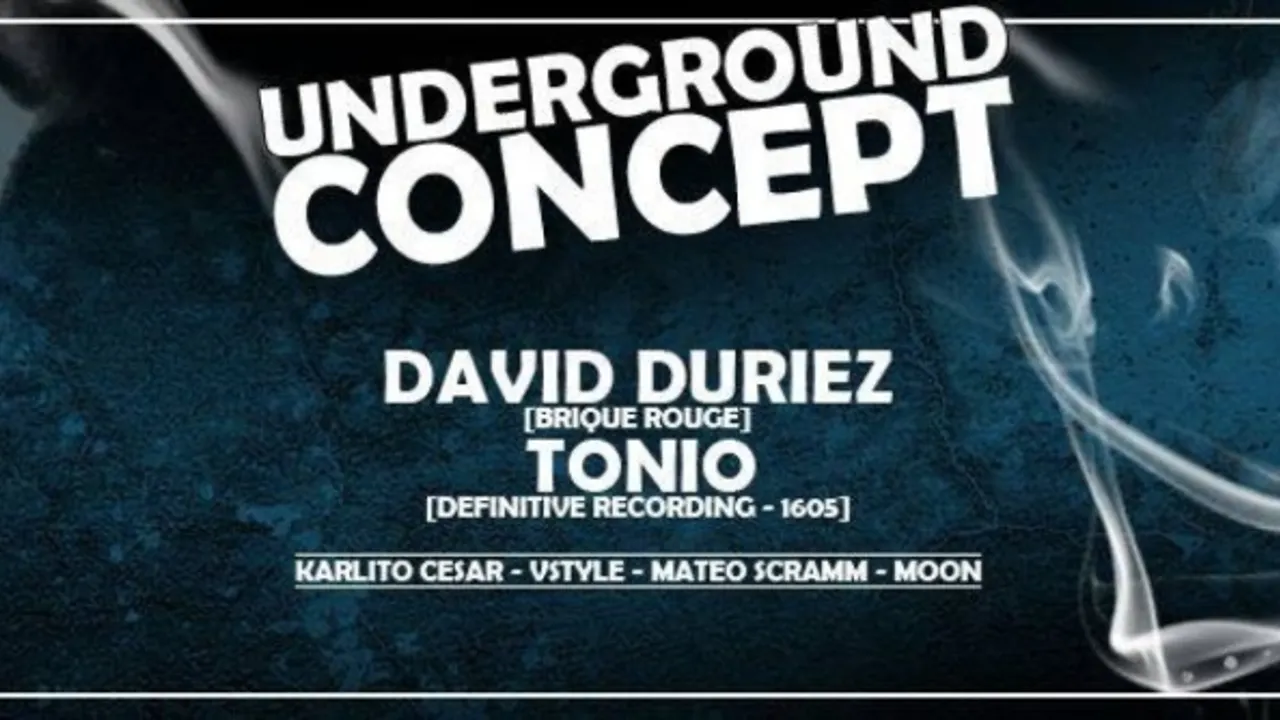 Soirée  Underground concept  Paris