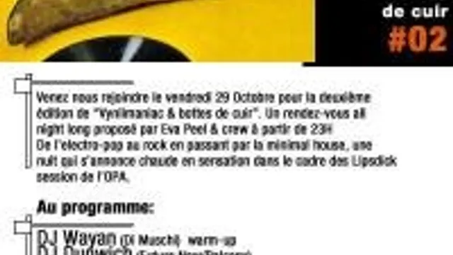 Vynilmaniac Et Bottes De Cuir