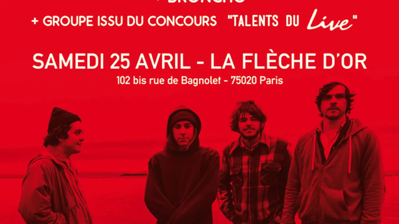 SOIREE PRESSION LIVE : THE DISTRICTS + BRONCHO