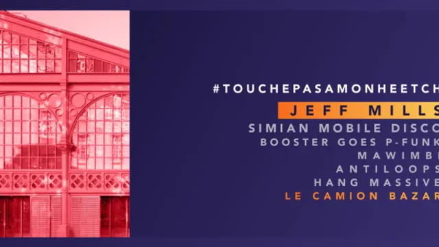 #TouchePasAMonHeetch Event au Carreau du Temple - avec Jeff Mills