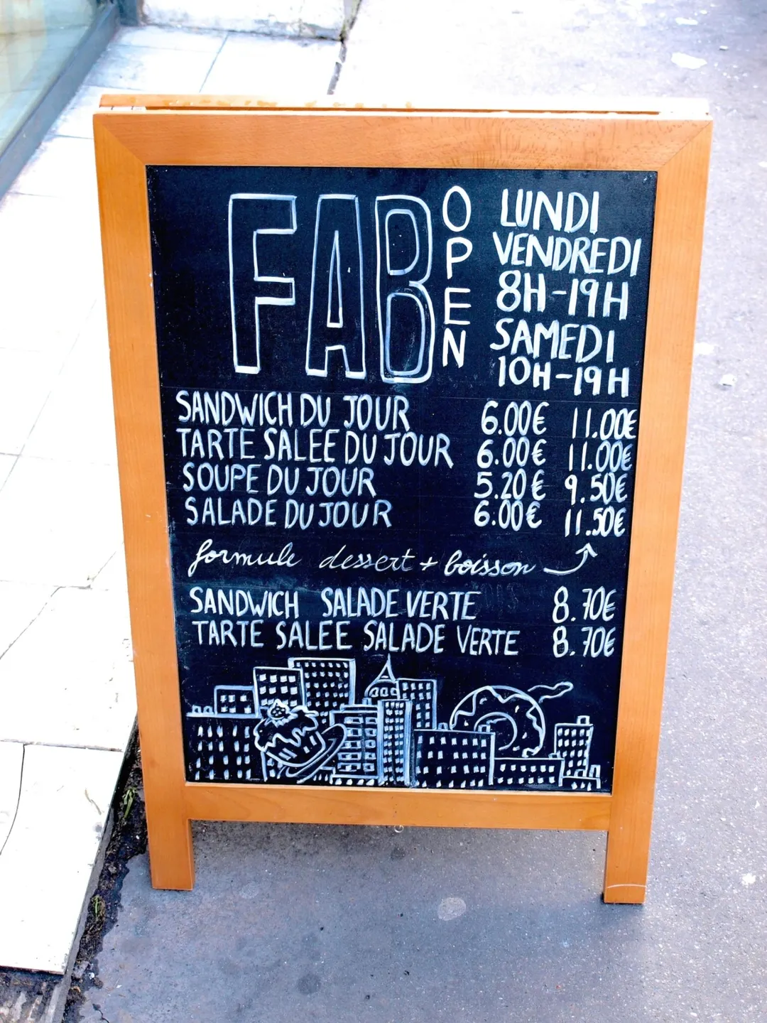 FAB - French American Bakery Restaurant Shop Paris
