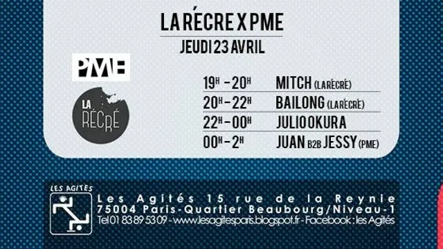 La Récré x pme