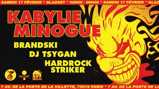 SKYLAX X GLAZART : Kabylie Minogue, Dj Tsygan & more
