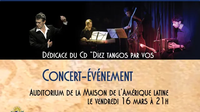 Concert-dédicace Fernando Blasco et Montevideo Tango
