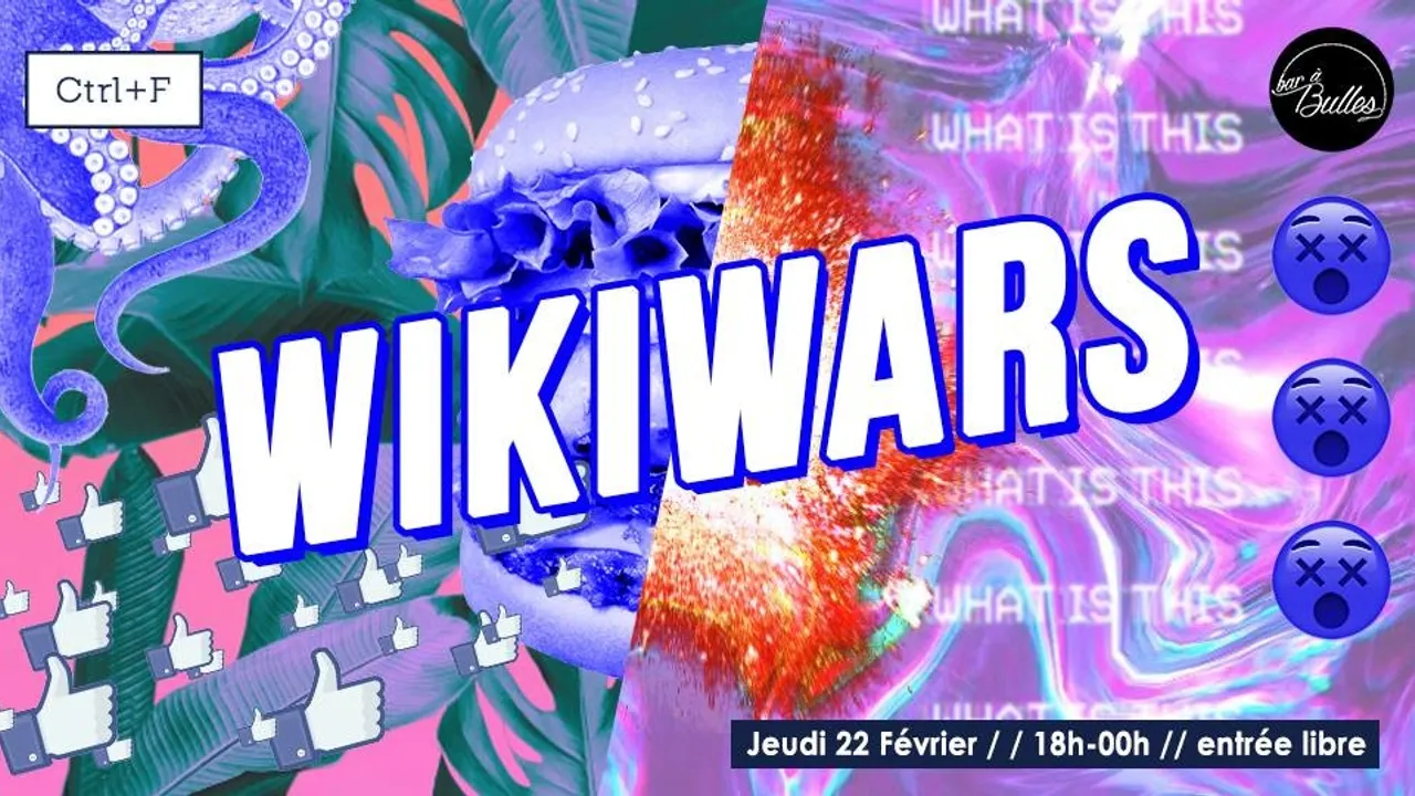 Les Wikiwars au Bar à Bulles