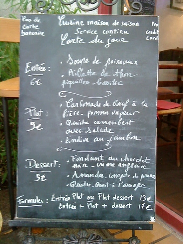 La petite maison dans la cour Restaurant Paris