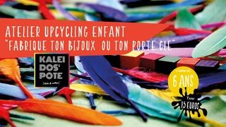Atelier Upcycling enfants : Fabrique ton bijoux ou ton porte-clé