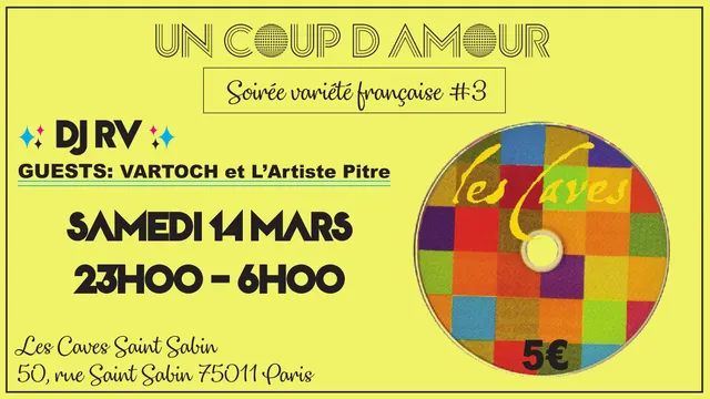 Un Coup d'Amour // Soirée Variété Française #3