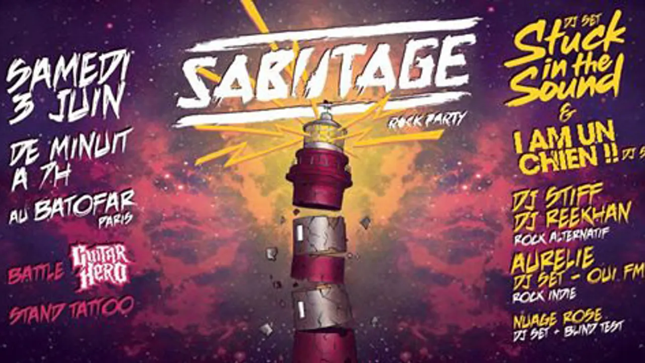 Sabotage Rock PArty (ft Stuck In The Sound DJ Set)