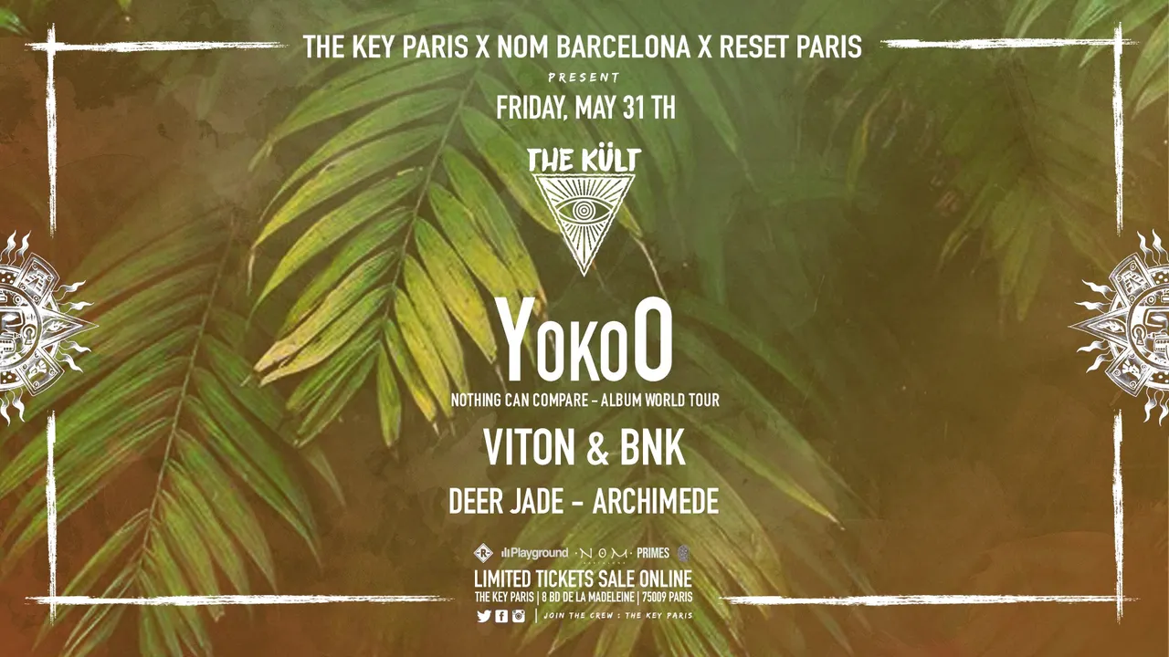 The KÜLT φ Temple Opening w/ YokoO, Viton & BNK, Deer Jade &more