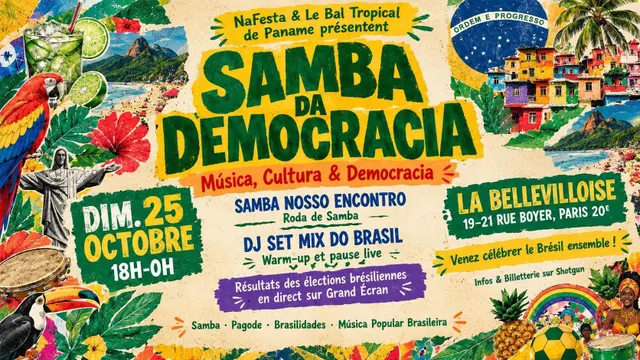 Samba Da Democracia (Roda+Dj+Élections Brésil)