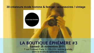 La Boutique Ephémère #3