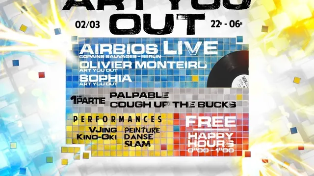Art You Out présente Airbios Live