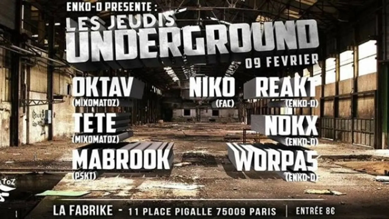 Les Jeudis Underground #11
