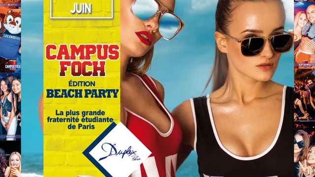 CAMPUS FOCH - BEACH PARTY