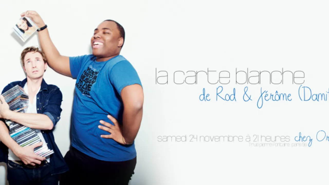 La Carte Blanche de Rod & Jérôme