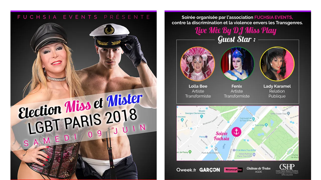 Election Miss et Mister LGBT Paris 2018