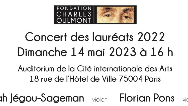 Dvořák, Prokofiev, César Franck par les lauréats de la Fondation Charles Oulmont