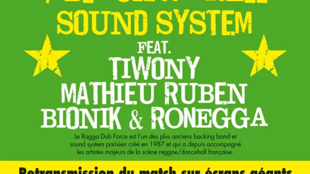 RAGGA DUB FORCE SOUND SYSTEM feat TIWONY, M.RUBEN