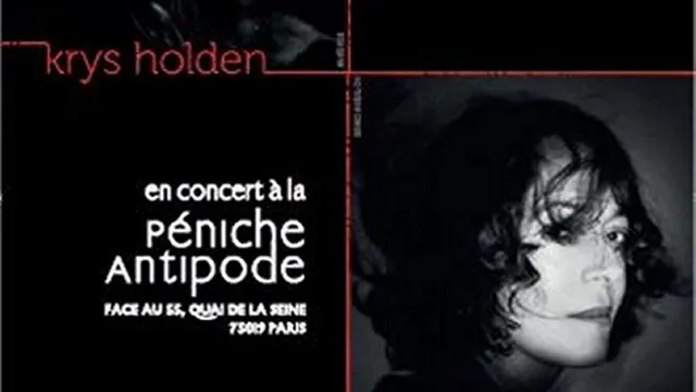 Tudyka et Krys Holden en concert  à La Péniche Antipode (Paris)