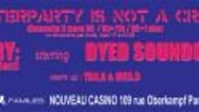 After Party Is Not A Crime