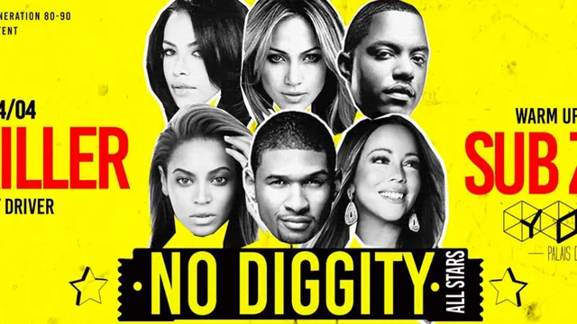 NO DIGGITY invite CUT KILLER & SUB ZERO