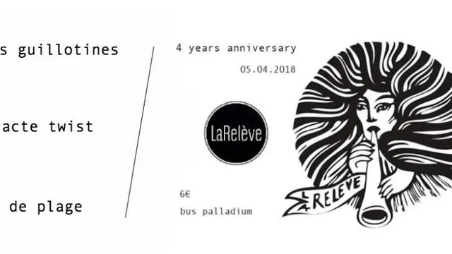 LaRelève 4 Years Anniversary // 20ème édition