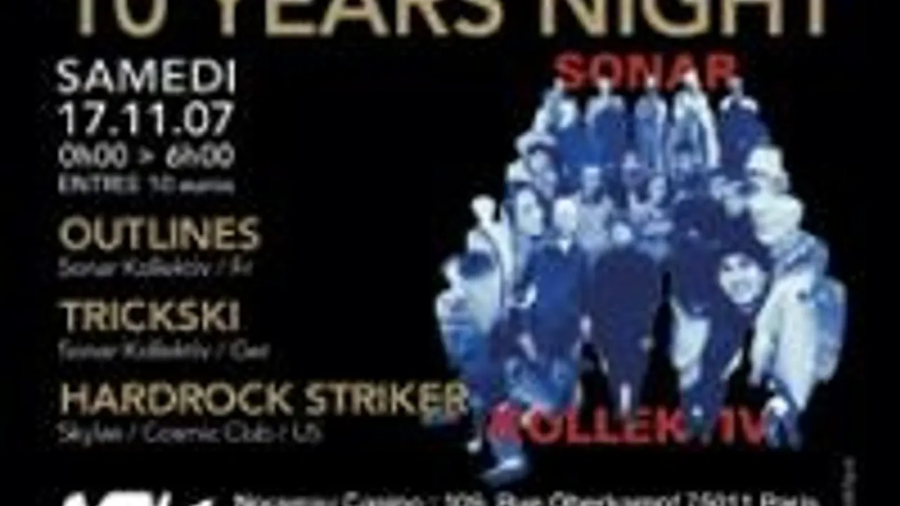 Cosmic Club : Sonar Kollektiv Night