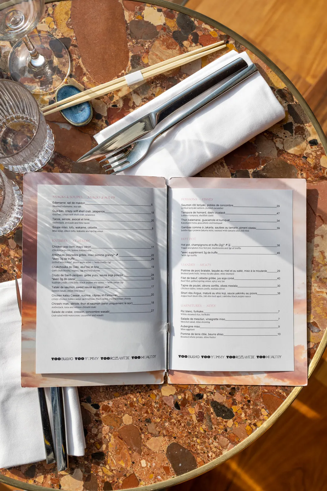 TOO Restaurant, le restaurant du TOO Hôtel