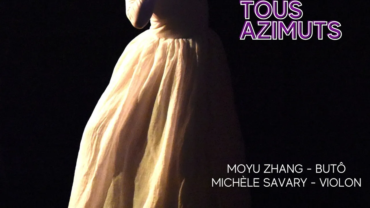 Au fil de l’ombre - Danse butô • Moyu Zhang, danse et Michèle Savary, violon
