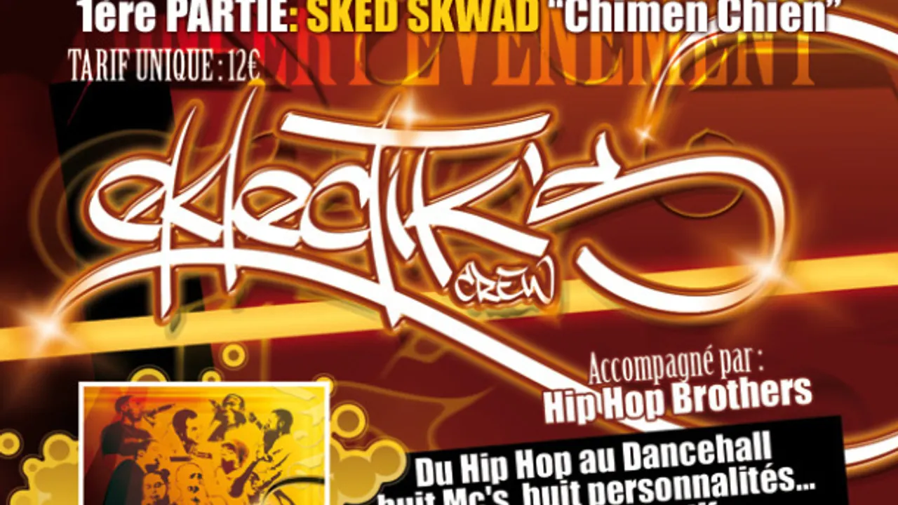 EKLECTIK'S CREW & SKED SKWAD à LA SCENE BASTILLE