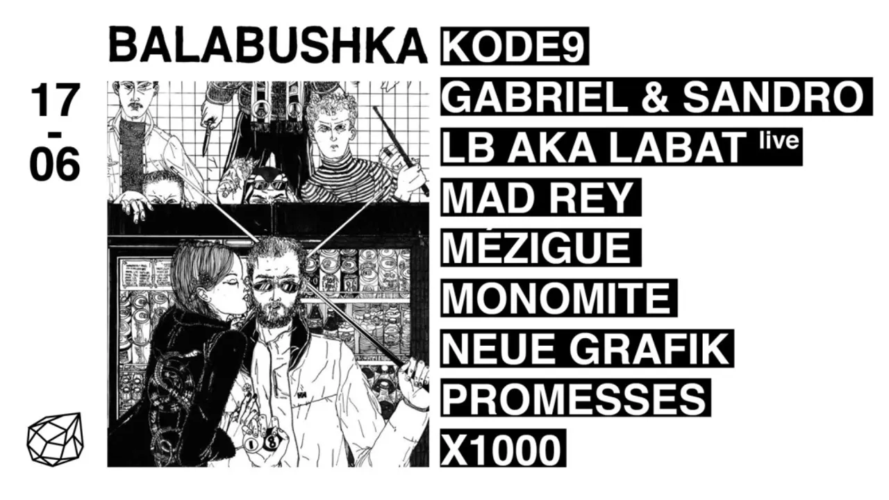 Concrete: Kode9 x Mad Rey x Mezigue x Neue Grafik x Lb aka Labat