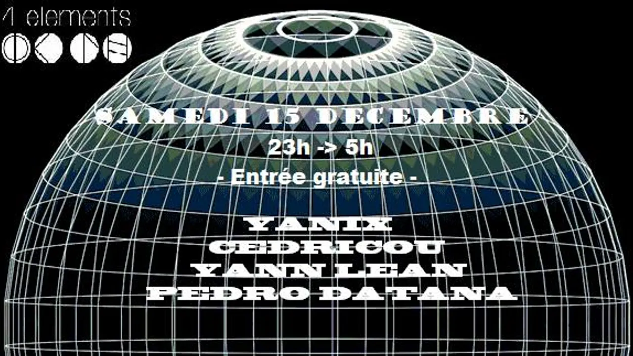 Yanix, Cedricou, Yann Lean, Pedro Datana for a birthnight time
