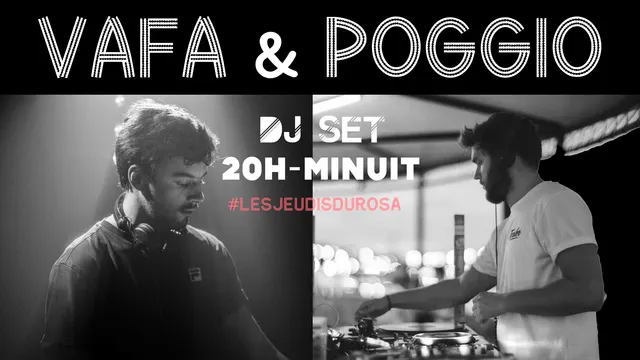 LES JEUDIS DU ROSA - VAFA & POGGIO