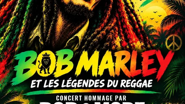 Concert hommage à Bob Marley et aux légendes du Reggae
